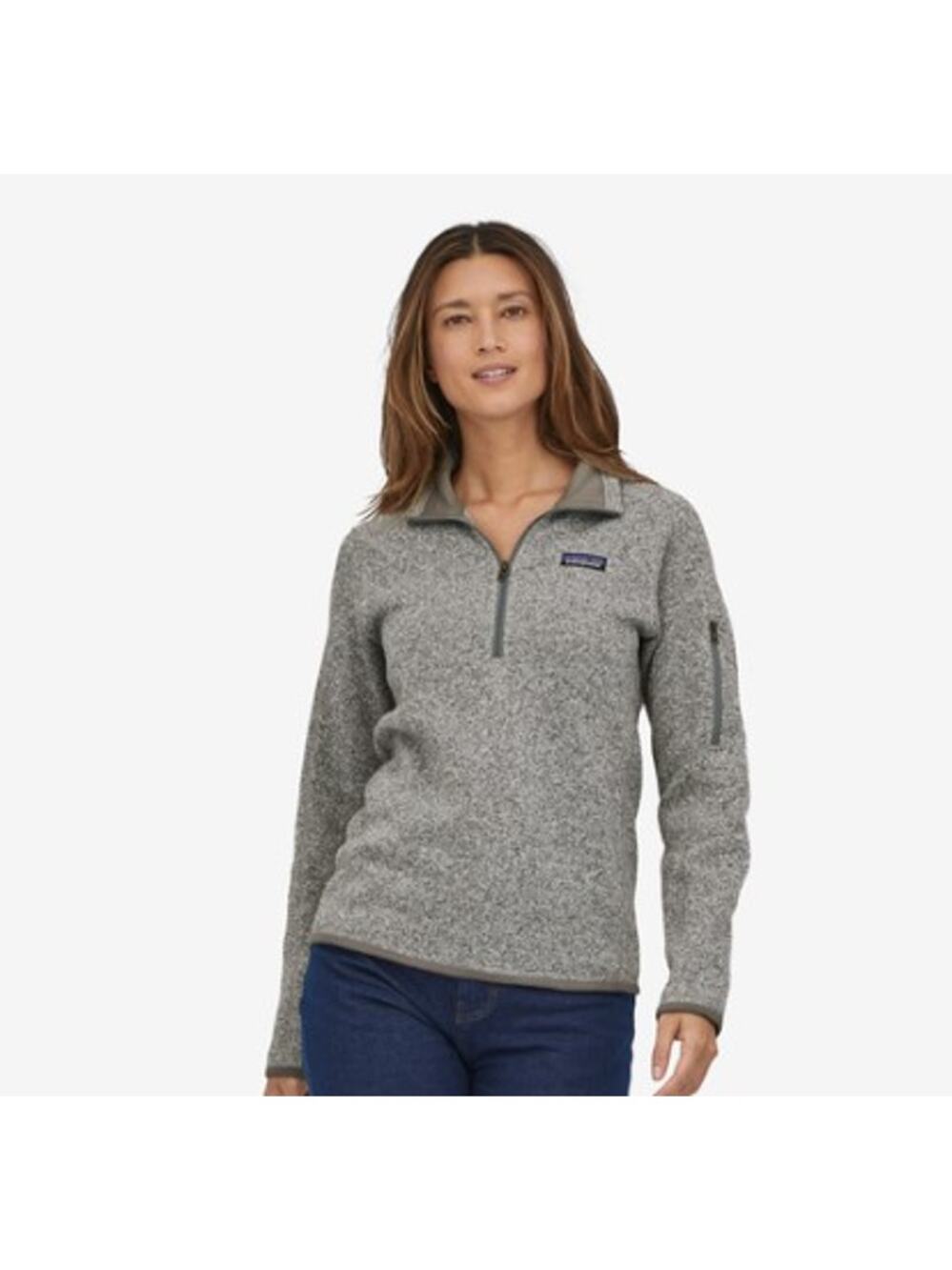 Patagonia Better Sweater 1/4-zip Fleece Gray XS Gorpcore Hiking Camping